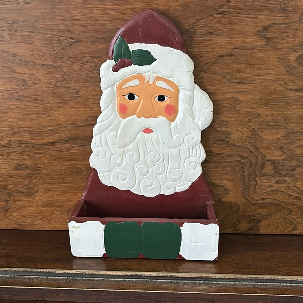 Cute Santa Holiday Card Holder